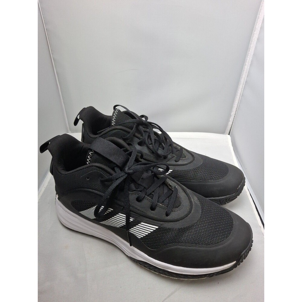 ADIDAS Men's Athletic Sneakers Black and Whites Size 10.5